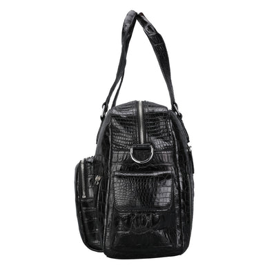 Bolsa de Viaje Ejecutiva en Cuero Cocodrilo para Hombre - Image 3