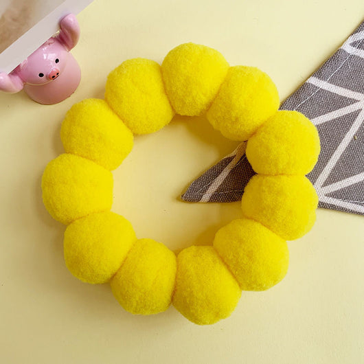 Collar Navideño con Pompones para Perros Shiba Inu y Corgi