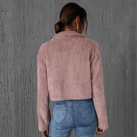 Chaqueta Térmica para Mujer con Forro de Peluche Sintético - Image 4