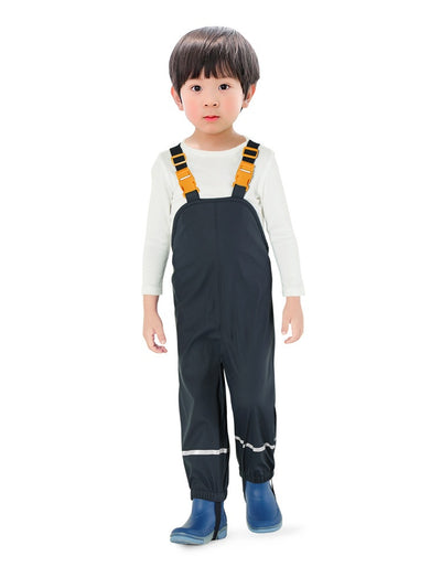 Pantalón Impermeable Transpirable con Tirantes para Niños - Image 17