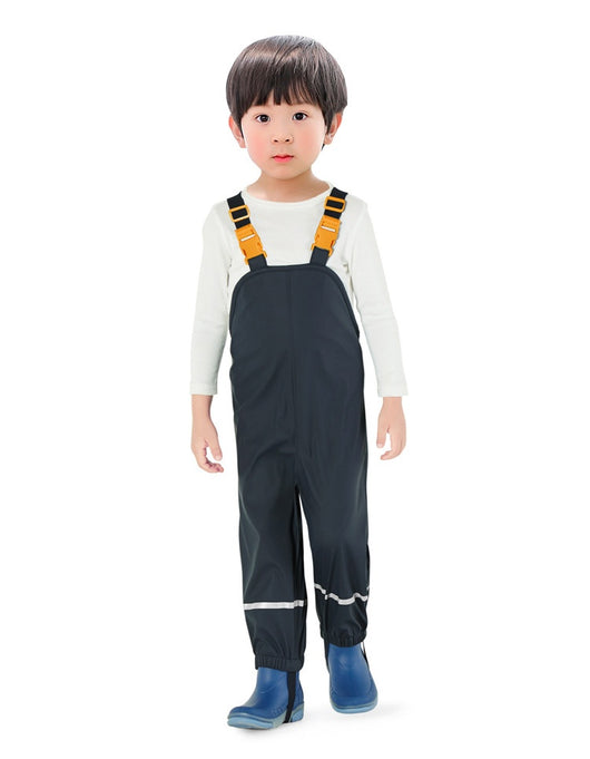 Pantalón Impermeable Transpirable con Tirantes para Niños - Image 17