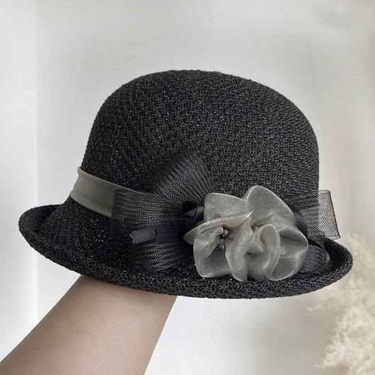 Sombrero de Ala Ancha Estilo Revista - Protección Solar Tendencia - Image 10