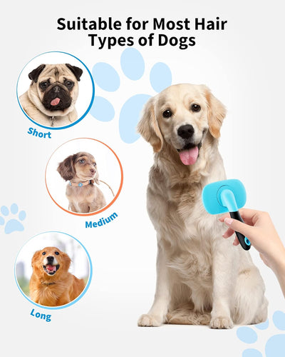 Cepillo Deshedding para Perros y Gatos - Herramienta Profesional de Aseo - Image 4