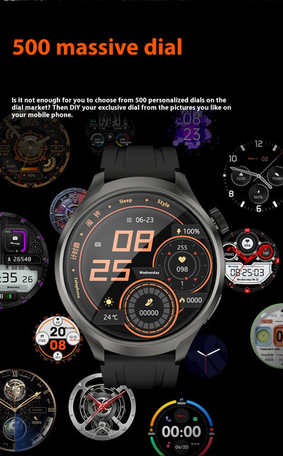 Reloj Deportivo Inteligente con Monitor de Frecuencia Cardíaca y Brújula - Image 22