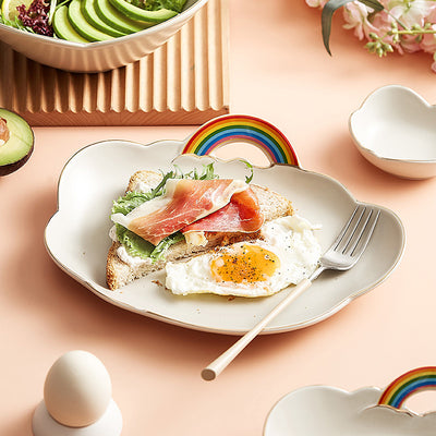 Juego de Vajilla Desayuno Cerámica Arcoíris - Servicio Completo - Image 13