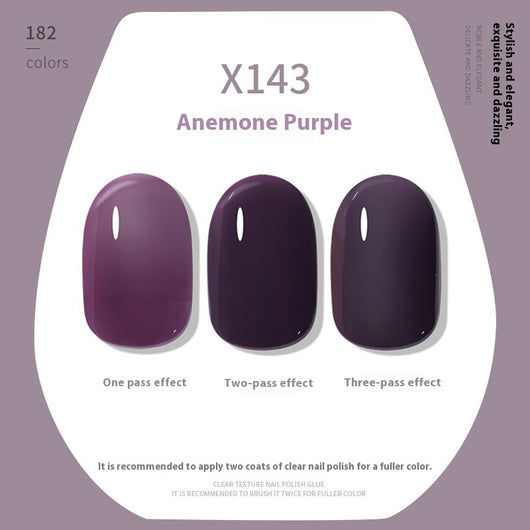 Esmalte UV Nude Transparente Cherry Red White - Image 14