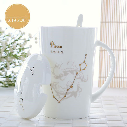 Taza de Cerámica Constelaciones con Tapa - Image 16