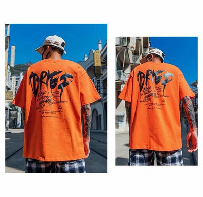 Camiseta Hombre Manga Corta Letras Graffiti Street - Image 15