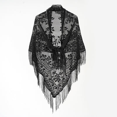 Chal Casual con Borde Jacquard para Mujer - Image 2