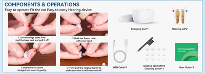 Audífonos Recargables BTE con Control de Volumen y Reducción de Ruido DSP - Image 5