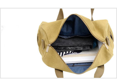 Bolsa de Viaje Canvas para Hombre - Duffel Resistente - Image 14