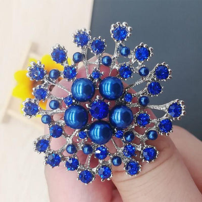 Broche Floral Exquisito Grande para Mujer - Image 7