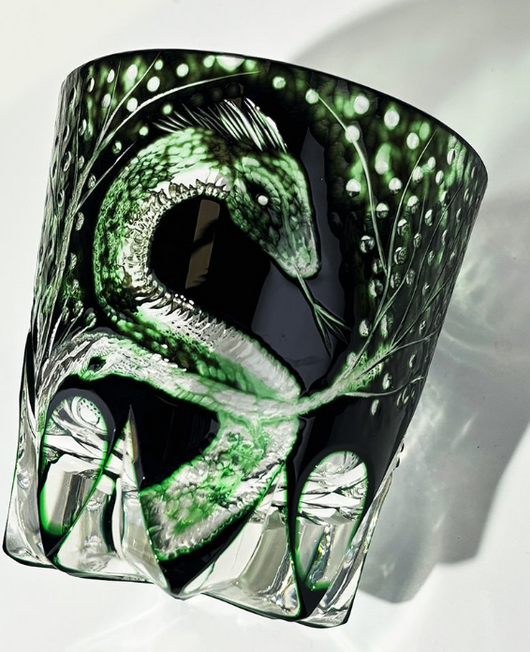 Vaso de Whiskey de Cristal Tallado a Mano - Copa de Vino Premium - Image 11