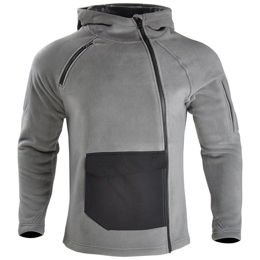 Sudadera con Capucha Camuflada para Hombre - Abrigo Outdoor Transpirable y Cálido - Image 2