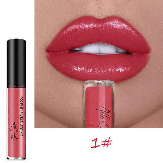 Glaseado Labial Allen Shaw - Brillo Cremoso de Larga Duración - Image 24