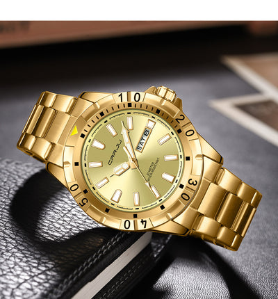 Reloj de Negocios para Hombre con Esfera Grande, Resistente al Agua y Doble Calendario - Image 20