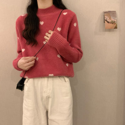Suéter Acolchado Cuello Alto Holgado para Mujer - Diseño Versátil - Image 5