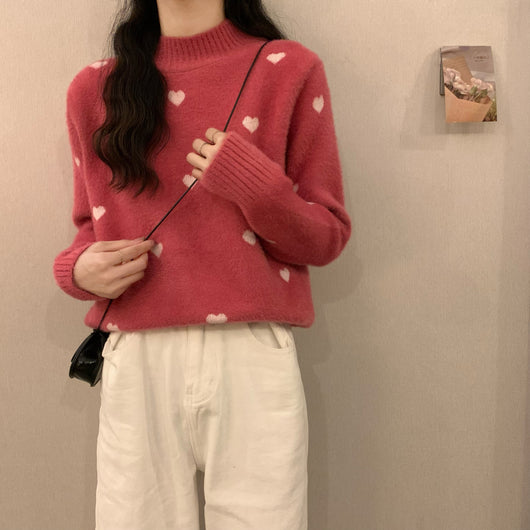 Suéter Acolchado Cuello Alto Holgado para Mujer - Diseño Versátil - Image 5