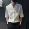 Camisa Casual de Seda de Hielo para Hombre