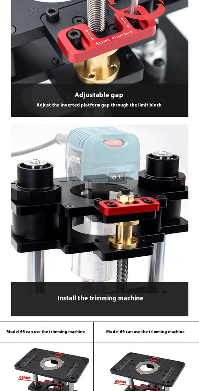 Fresadora Eléctrica para Chaflanes y Rebajes de Precisión - Image 9
