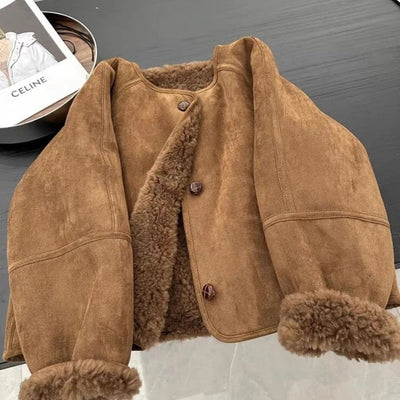 Chaqueta de Polar Estilo Coreano para Mujer - Image 13