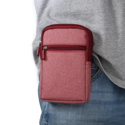 Bolsa Cinturón Mini Denim para Celular con Protección - Image 11