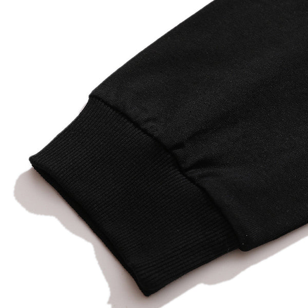 Playera Holgada de Manga Larga con Estampado de Billar para Hombre y Mujer