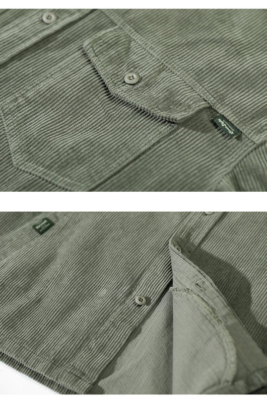 Chaqueta Camisa Personalizada American Fashion para Hombre - Image 12