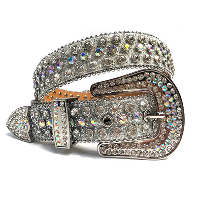Cinturón de Moda con Remaches y Cristales Brillantes - Image 11