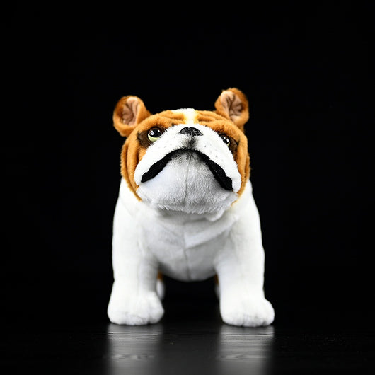Peluche Perro British Realista - Juguete de Simulación Premium