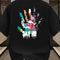 Playera Estival de Hombre con Bloques de Color e Impresión 3D