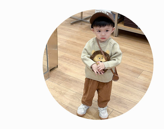 Suéter Pullover Coreano para Niños - Estilo Occidental - Image 25