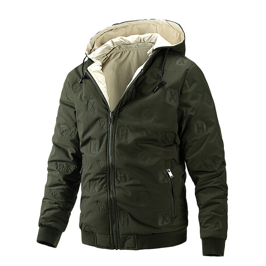 Chaqueta Reversible de Algodón para Hombre - Image 3