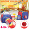 Carpa Infantil Piscina de Pelotas Plegable Interior Exterior