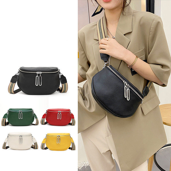 Bolso de Cuero Genuino para Mujer - Diseño Casual y Moderno