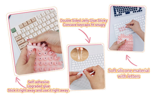 Pegatinas de Silicona para Teclado - 91 Botones Compatibles con PC y Laptop - Image 38
