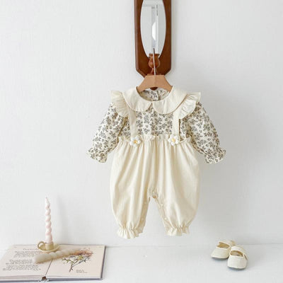 Enterizo Largo para Bebé Niña con Diseño de Dos Piezas y Tirantes - Image 19