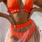 Bikini Deportivo Coreano Levantador de Tres Piezas