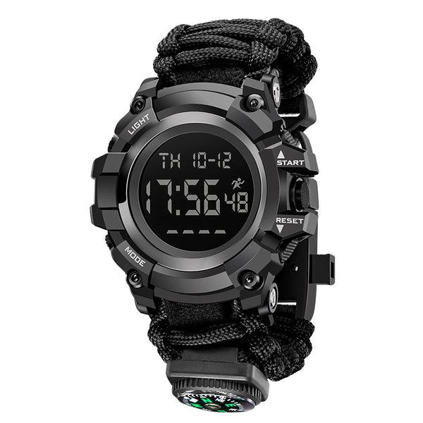 Reloj Deportivo Multifunción con Brújula, Termómetro y Silbato de Emergencia - Image 4