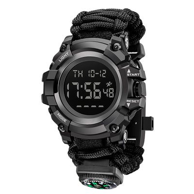 Reloj Deportivo Multifunción con Brújula, Termómetro y Silbato de Emergencia - Image 4