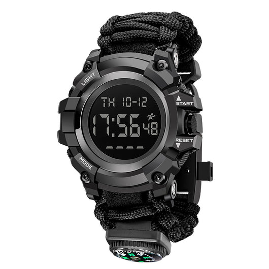 Reloj Deportivo Multifunción con Brújula, Termómetro y Silbato de Emergencia - Image 4