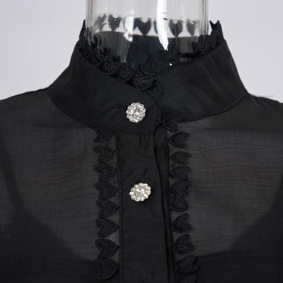 Conjunto de Blusa Manga Larga con Borde Lotus y Falda Midi Cintura Elástica - Image 28