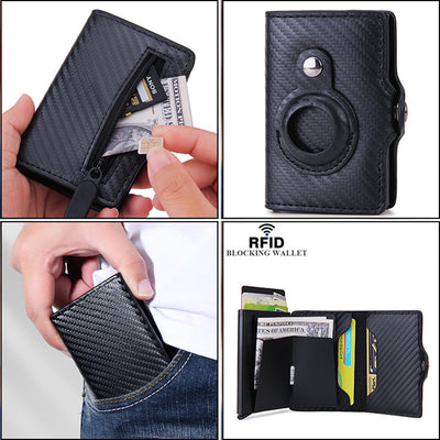 Billetera Compacta con Localizador AirTag para Hombre - Image 15