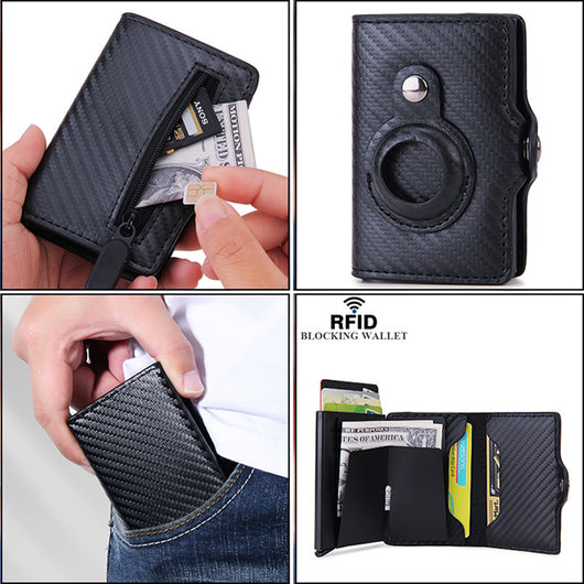Billetera Compacta con Localizador AirTag para Hombre - Image 15
