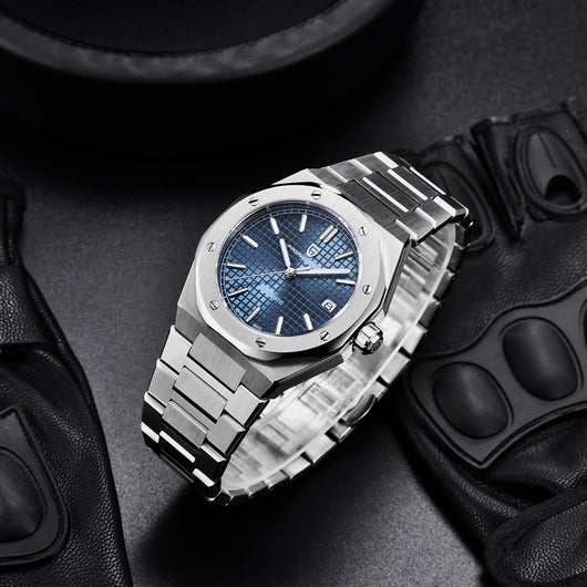 Reloj Mecánico Acero Inoxidable para Hombre Estilo Ejecutivo