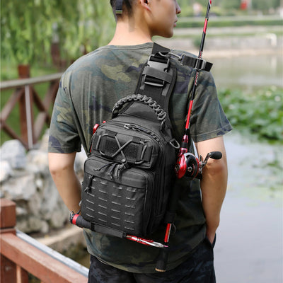 Bolsa Deportiva Táctica para Pecho con Diseño Camuflado - Image 12