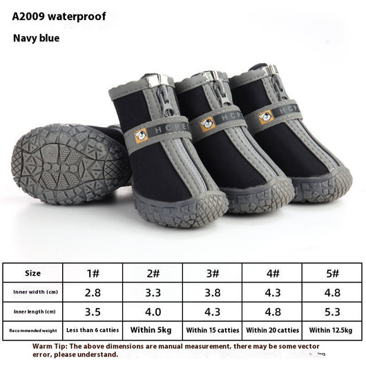 Botines Protectores para Perros: Impermeables, Antideslizantes y Transpirables - Image 11