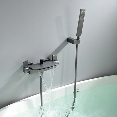 Juego de Ducha con Grifo de Cascada para Bañera - Image 10