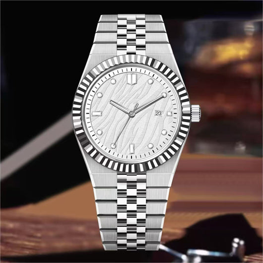 Reloj de Cuarzo Ejecutivo con Correa de Acero Inoxidable para Hombre - Image 2