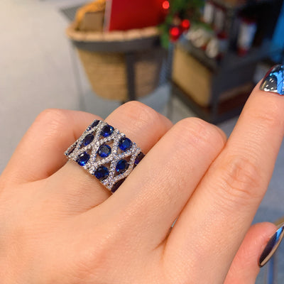 Anillo de Diamante Simulado Estilo Vintage para Mujer - Image 17